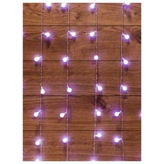 Гирлянда NEON-NIGHT Дождь, 144 LED, 150х150 см, шарики, 144 ламп, белый/прозрачный провод