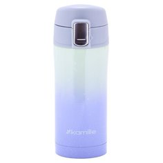 Термокружка Kamille KM-2094 (0.32 л) фиолетово-зеленый