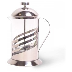 Френч-пресс Kamille KM-0772L (0.8 л) серебристый