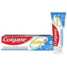 Зубная паста Colgate Total 12 Профессиональная чистка комплексная антибактериальная, 75 мл