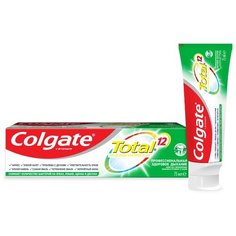 Зубная паста Colgate Total 12 Профессиональная Здоровое Дыхание комплексная антибактериальная, 75 мл