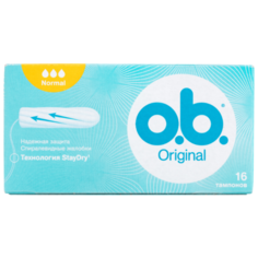 O.b. тампоны Original Normal 16 шт.