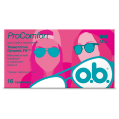 O.b. тампоны ProComfort Mini 16 шт.