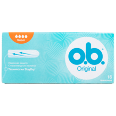O.b. тампоны Original Super 16 шт.
