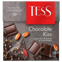 Чай черный TESS Choсolate Kiss в пирамидках, 20 шт.