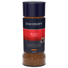 Кофе растворимый Davidoff Rich Aroma, стеклянная банка, 100 г