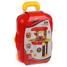 Наша игрушка Столик мастера складной 20 предметов 998A-8