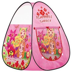 Палатка Наша игрушка Цветочный рай SG7003S-1 розовый