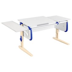 Стол ДЭМИ White-double СУТ-25-01К 145x55 см белый/синий/бежевый