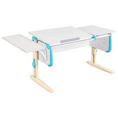 Стол ДЭМИ White-double СУТ-25-01К 145x55 см белый/ниагара/бежевый