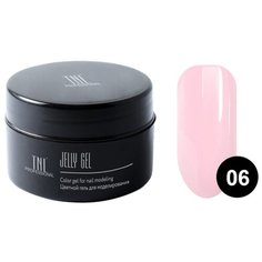 Гель-желе TNL Professional Jelly Gel моделирующий камуфлирующий, 18 мл 06 бледно-розовый