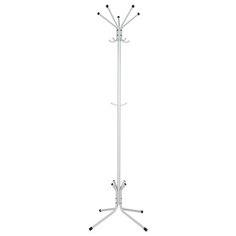 Напольная вешалка ЗМИ Луч 5 белое серебро