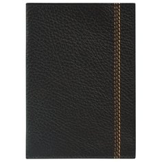 Обложка для паспорта FABULA Brooklyn O.70.BR, черный