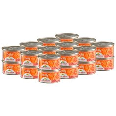 Корм для кошек Almo Nature Daily Menu, беззерновой, с лососем 24шт. х 85 г