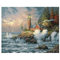 Белоснежка Картина по номерам "Бушующая стихия" 40х50 см (303-AB)