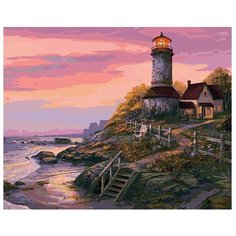 Белоснежка Картина по номерам "Тихий вечер" 40х50 см (304-AB)