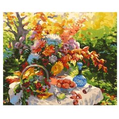 Белоснежка Картина по номерам "Дары природы" 40х50 см (549-CG)