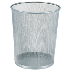 Корзина BRAUBERG Germanium, 20 л серебристый