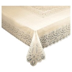 Скатерть Towa Ажурная Imperial 140х200 см бежевый