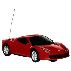 Легковой автомобиль Rastar Ferrari 458 Italia (60500) 1:32 14 см красный