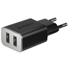 Сетевая зарядка Deppa 11385 черный