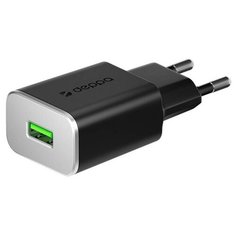 Сетевая зарядка Deppa 11384 черный