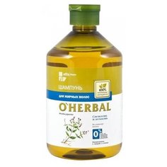 OHerbal шампунь For Greasy Hair для жирных волос с экстрактом мяты 500 мл