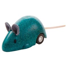 Каталка-игрушка PlanToys Moving Mouse (4611) синий