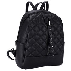 Рюкзак OrsOro, искусственная кожа, черный