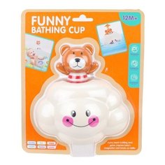 Игрушка для ванной FUNNY BATHING TOYS Тучка (6631) белый/коричневый