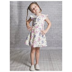 Платье Nota Bene размер 116, мультиколор