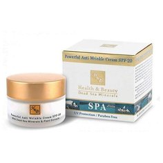Health & Beauty Powerful Anti Wrinkle Cream Крем для лица от морщин интенсивный SPF-20, 50 мл