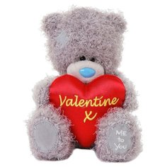Мягкая игрушка Me to you Мишка Тедди с сердцем Valentine x 18 см