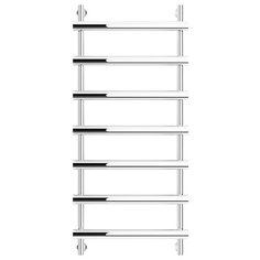 Водяной полотенцесушитель Сунержа Атлант 1200x500 хром