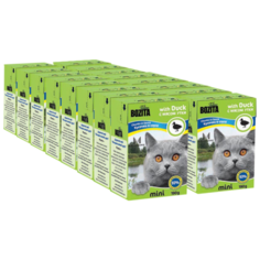 Корм для кошек Bozita MINI, с уткой 16шт. х 190 г (кусочки в соусе)