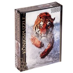 Пазл Рыжий кот Konigspuzzle Бегущий тигр (КБК1000-6469), 1000 дет.