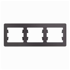 Рамка 3п Schneider Electric GLOSSA GSL001403, фиолетовый