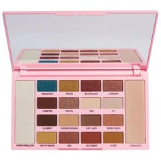 REVOLUTION Палетка теней и хайлайтеров Eyeshadow & Highlighter Palette Kisu