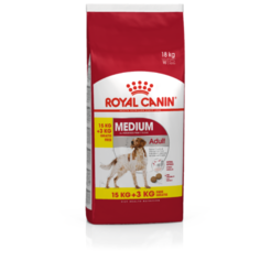 Сухой корм для собак Royal Canin (+3 кг в подарок), чувствительное пищеварение, для здоровья кожи и шерсти 15 кг (для средних пород)