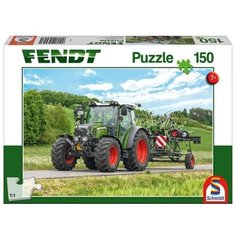 Пазл Schmidt Трактор с сеноворошилкой Fendt (56257), 150 дет.