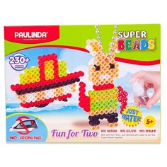 PAULINDA Super Beads Мозаика 2 в 1 Кораблик и зайчик (150036-4)