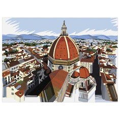 Остров сокровищ картина по номерам Город 29х39.5 см (661629)