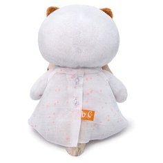 Мягкая игрушка Basik&Co Кошка Ли-Ли baby в платье с бантом 20 см