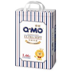 Q-MO подгузники Ultra Soft L (9-14 кг) 66 шт.