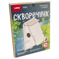 Сборная модель LORI Скворечник Лесной домик (Фн-021)