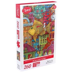 Пазл Origami Astrel. Белые коты в городе (5613), 260 дет.