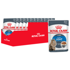 Корм для кошек Royal Canin Light Weight, профилактика избыточного веса 12шт. х 85 г (кусочки в соусе)