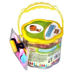 Масса для лепки Color Puppy 20 цветов 560 г с формочками и инструментами (63781)