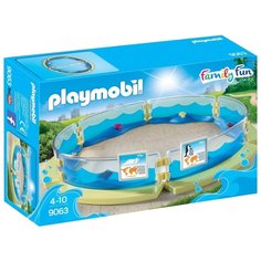 Набор с элементами конструктора Playmobil Family Fun 9063 Бассейн для морских животных