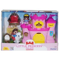 Keenway Дворец маленькой принцессы 32905, розовый/желтый